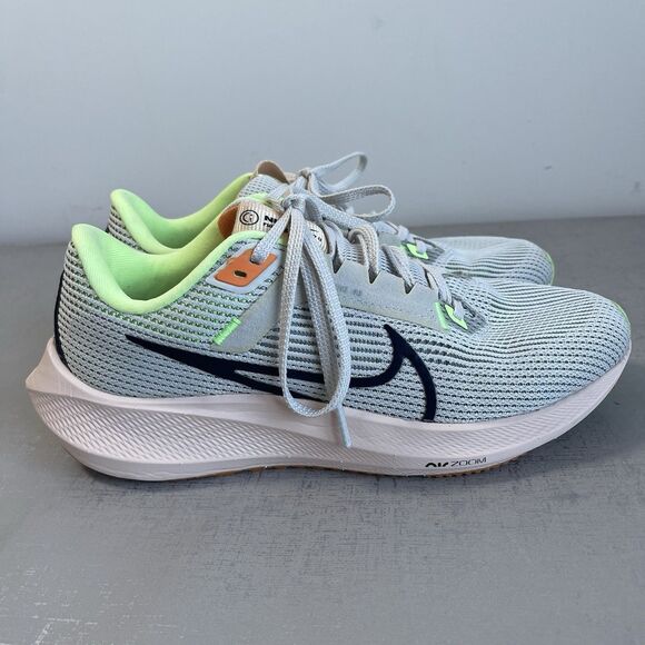 Nike Womens Size 7.5 Air Zoom Pegasus 40 Photon Dust Running Shoes Sneakers - Picture 7 of 16
